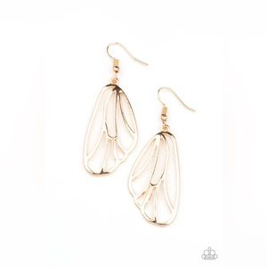 Paparazzi gold tone earrings